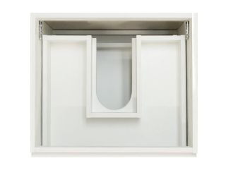 Напольная тумба под раковину Эстет Dallas Luxe ФР-00001964 Л/П 110см два ящика белый